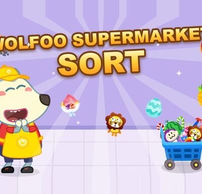 Wolfoo Supermarket Sort